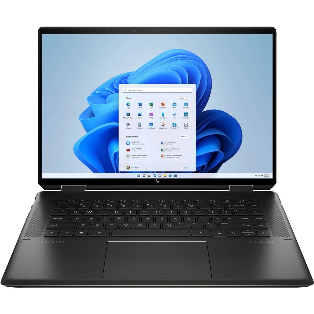 Ноутбук HP Spectre x360 16-f1000ur 725W6EA 16 ", 4K Ultra HD + 3840x2400 (16:10), Intel, Core i7, 32 Гб, 2 ТБ, Intel Iris Xe Graphics, Windows 11 Home