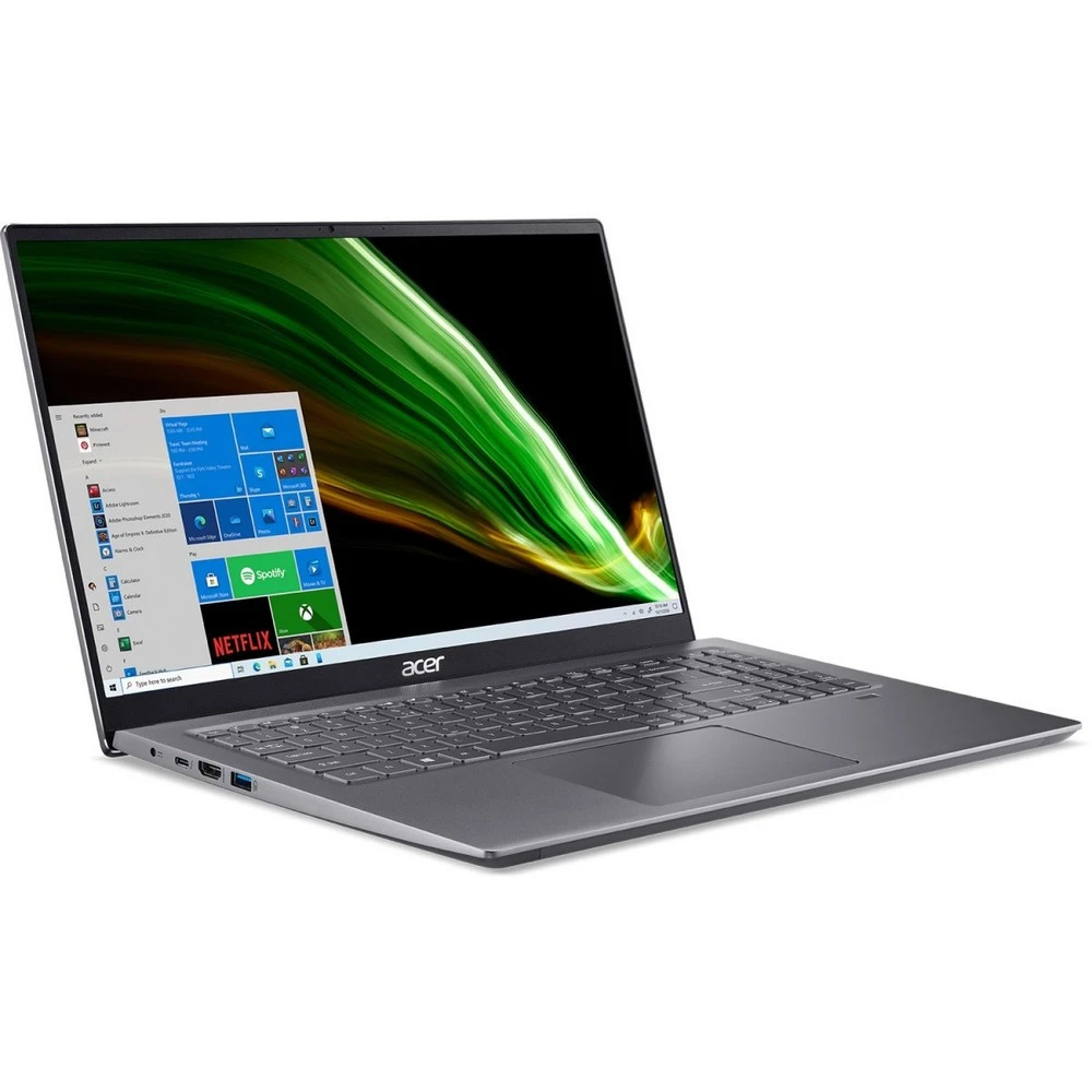 Ноутбук Acer Swift X SFX16-51G-545M NX.AYKER.003 16.1 ", FHD 1920x1080 (16:9), Intel, Core i5, 8 Гб, 512 ГБ, nVidia GeForce RTX 3050, Windows 11 Home