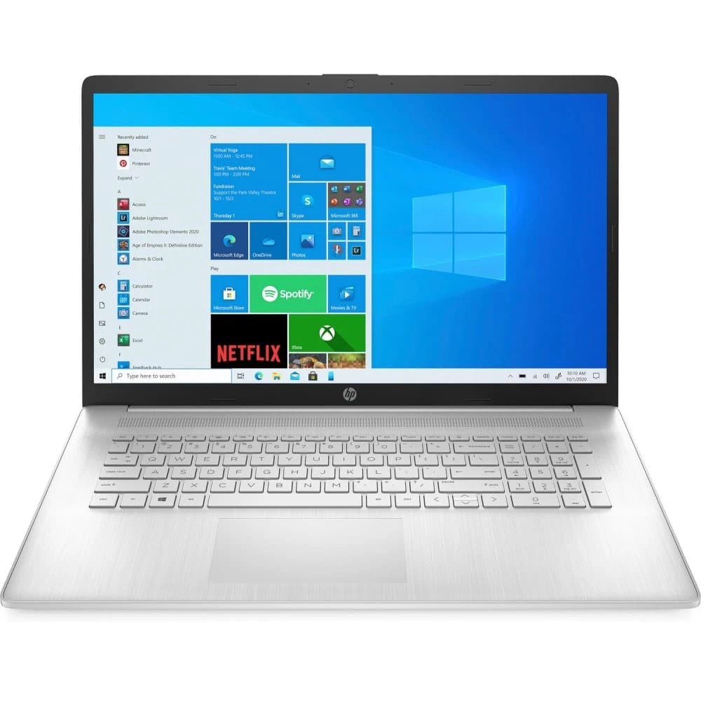 Ноутбук HP 17t-cn000 2W0H5AV 17.3 ", FHD 1920x1080 (16:9), Intel, Core i7, 16 Гб, 512 ГБ, Intel UHD Graphics, Windows 11 Home