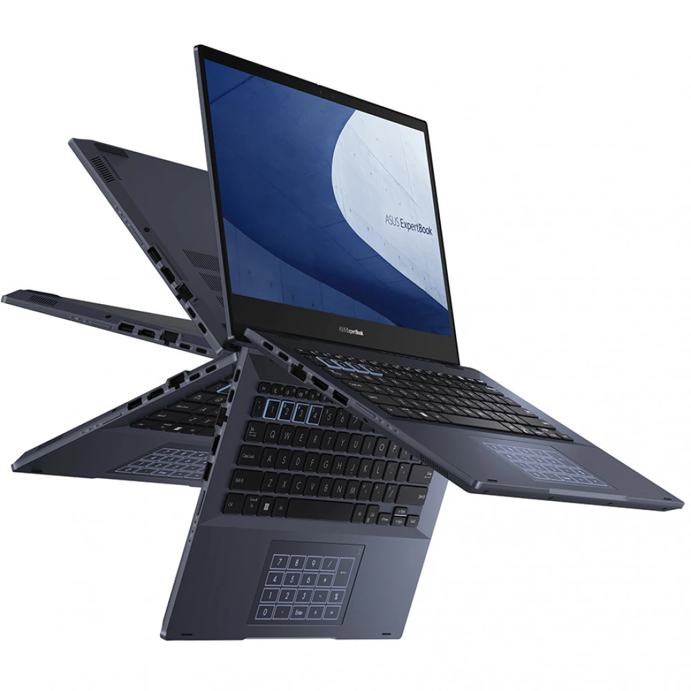Ноутбук Asus ExpertBook B5 Flip B5402FEA-HY0202W 90NX04I1-M00750 14 ", FHD 1920x1080 (16:9), Intel, Core i5, 8 Гб, 512 ГБ, Intel Iris Xe Graphics, Windows 11 Home