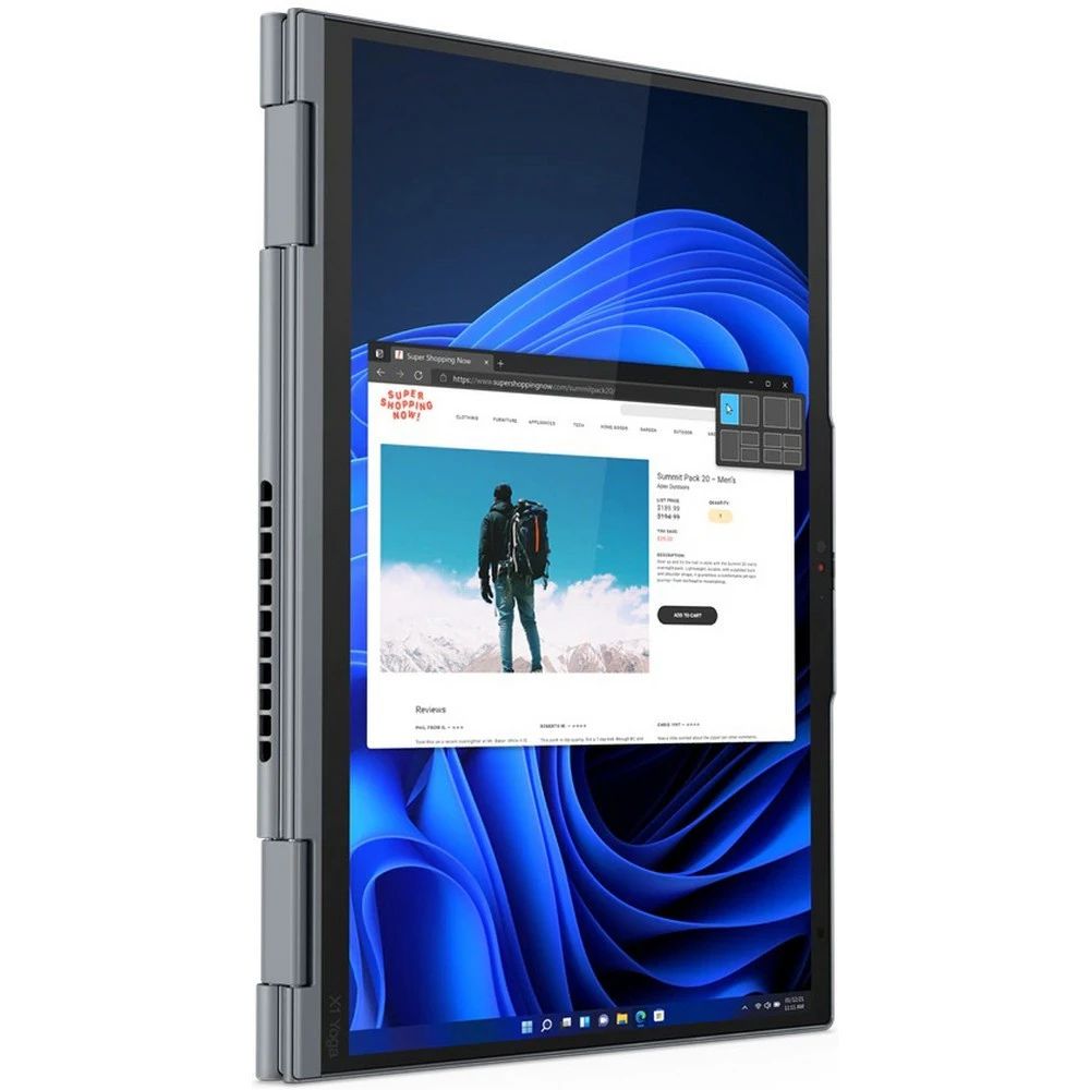 Ноутбук Lenovo ThinkPad X1 Yoga Gen 7 21CD006NRT 14 ", WUXGA 1920x1200 (16:10), Intel, Core i7, 16 Гб, 1 ТБ, Intel Iris Xe Graphics, Windows 11 Pro