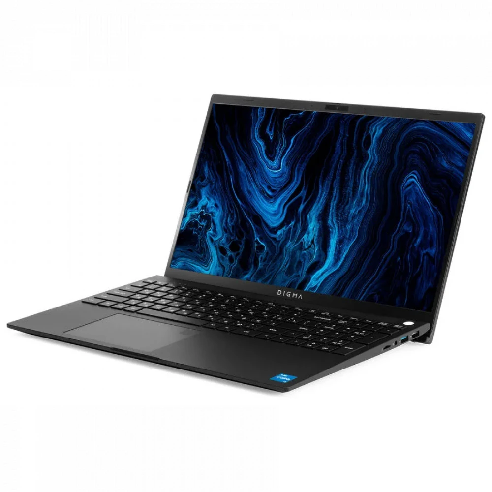 Ноутбук Digma Pro Sprint M DN15P5-8DXW02 15.6 ", FHD 1920x1080 (16:9), Intel, Core i5, 8 Гб, 512 ГБ, Intel Iris Xe Graphics, Windows 11 Pro