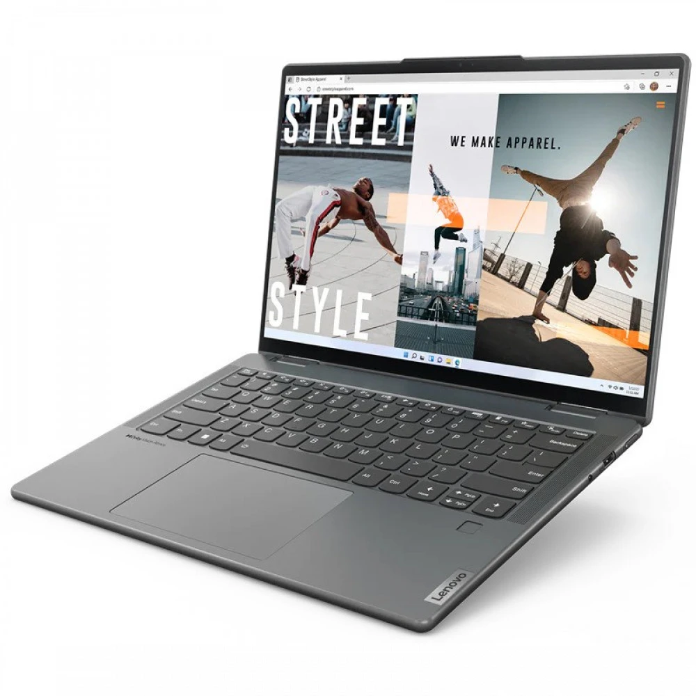 Ноутбук Lenovo Yoga 7 14IAL7 82QE007RRU 14 ", WQXGA+ 2880x1800 (16:10), Intel, Core i5, 16 Гб, 512 ГБ, Intel Iris Xe Graphics, Windows 11 Home