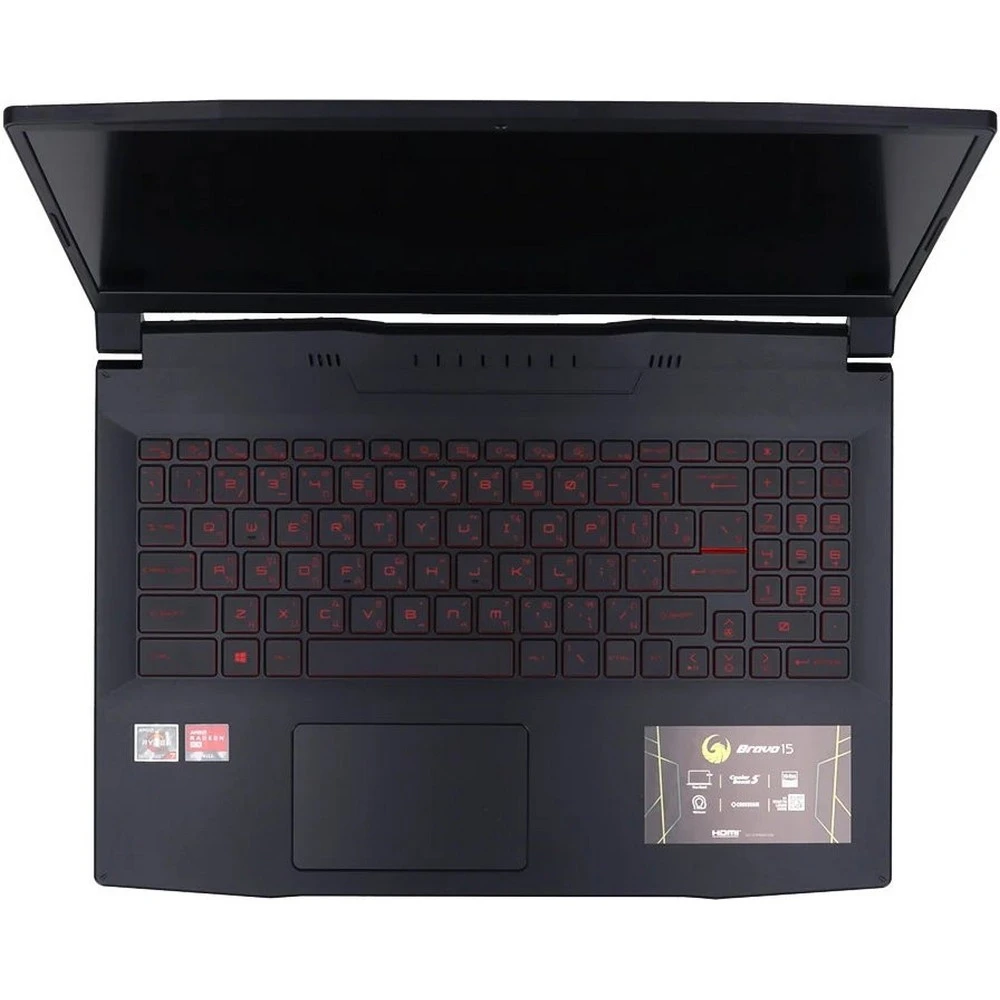 Ноутбук MSI Bravo 15 B5DD-268XKZ 9S7-158K12-268 15.6 ", FHD 1920x1080 (16:9), AMD, Ryzen 7, 16 Гб, 512 ГБ, AMD Radeon 5500M