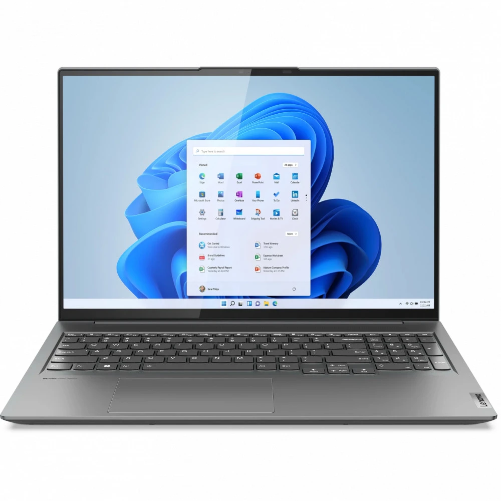 Ноутбук Lenovo Yoga Slim 7 Pro Gen 7 (82VA002TRU) 16 ", WQXGA 2560x1600 (16:10), Intel, Core i7, 32 Гб, 1 ТБ, Intel Arc A370M, Windows 11 Home