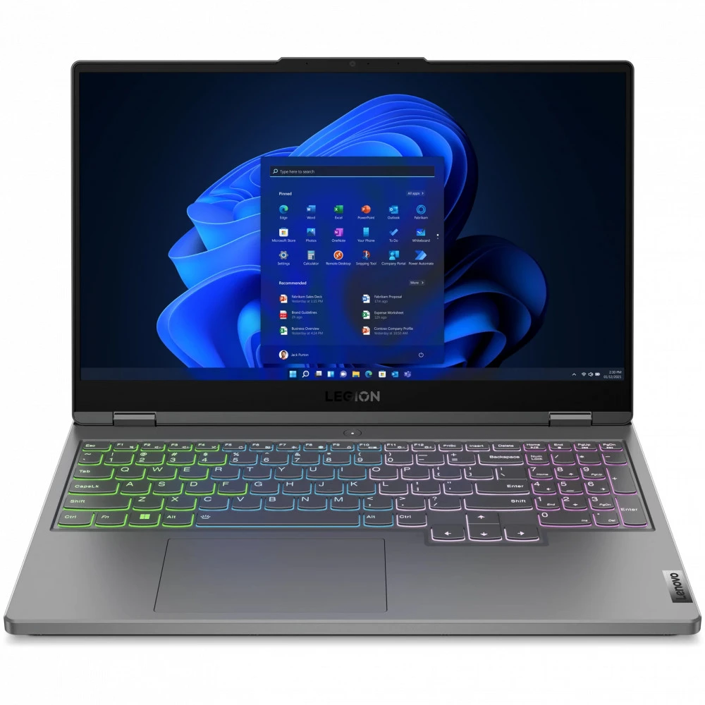 Ноутбук Lenovo Legion 5 Gen 7 (82RC000KRU) 15.6 ", FHD 1920x1080 (16:9), Intel, Core i5, 16 Гб, 512 ГБ, nVidia GeForce RTX 3050, Windows 11 Home