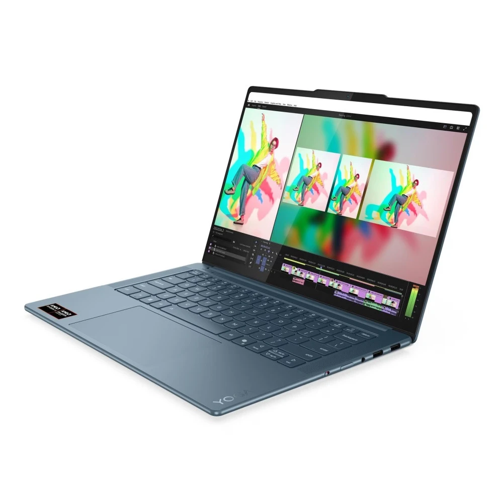Ноутбук Lenovo Yoga Pro 7 14ASP10 83LX000RRK 14.5 ", HiDPI 2944x1840 (16:10), AMD, Ryzen AI 9, 32 Гб, 1 ТБ, AMD Radeon 880M