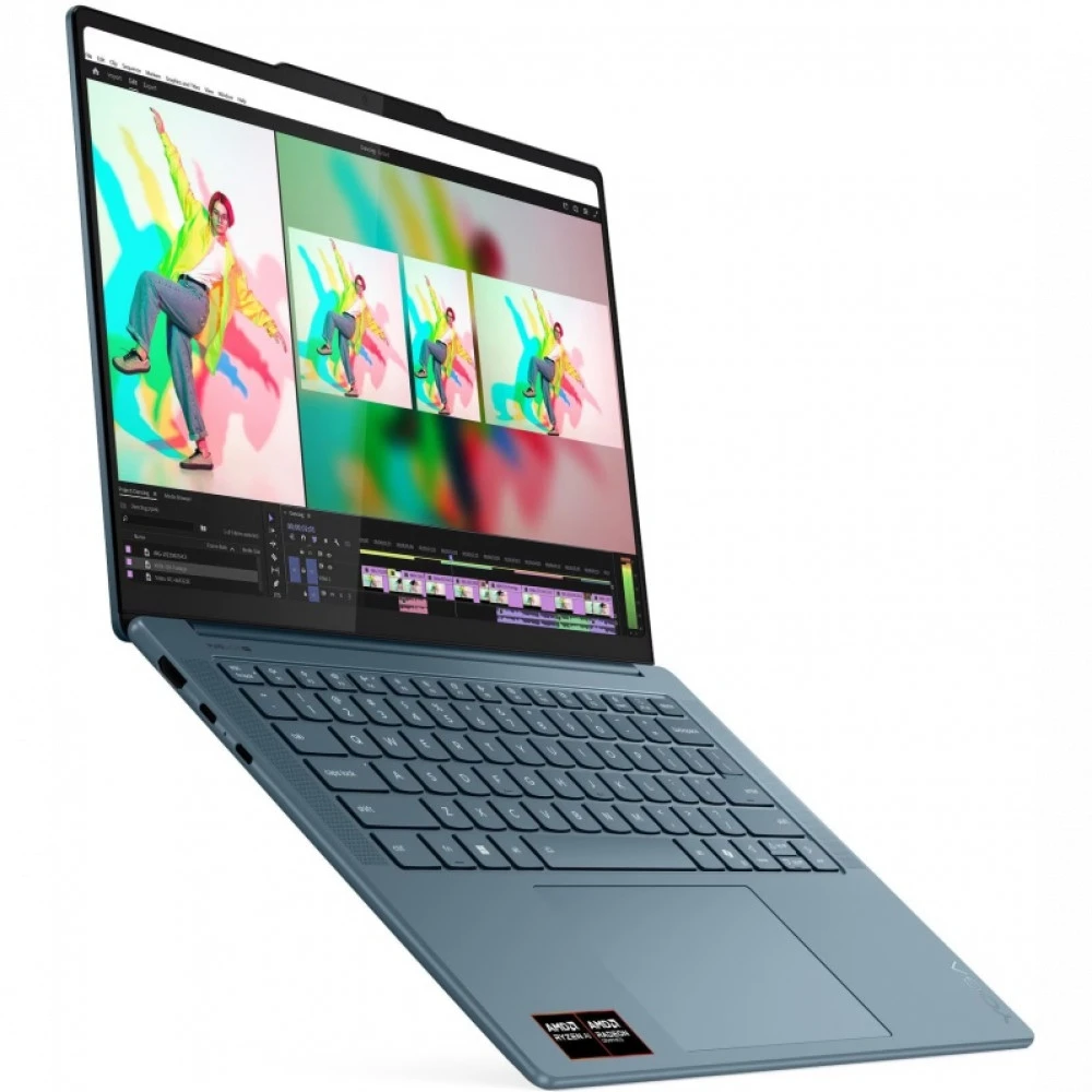 Ноутбук Lenovo Yoga Pro 7 14ASP10 83LX000RRK 14.5 ", HiDPI 2944x1840 (16:10), AMD, Ryzen AI 9, 32 Гб, 1 ТБ, AMD Radeon 880M