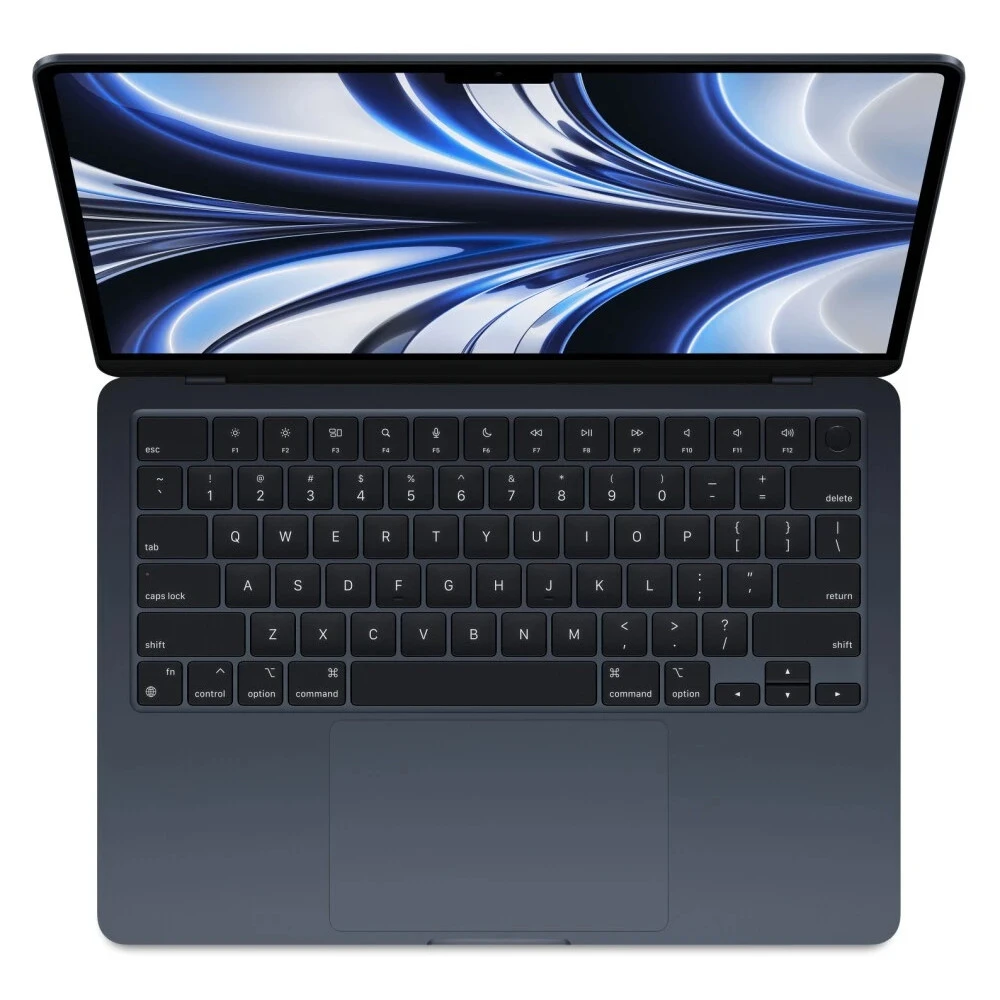 Ноутбук Apple MacBook Air 13 M2 Midnight MC7X4PA/A 13.6 ", WQXGA 2560x1664 (16:10), Apple, M2 series, 16 Гб, 256 ГБ, Apple M2 8-Core, Mac OS