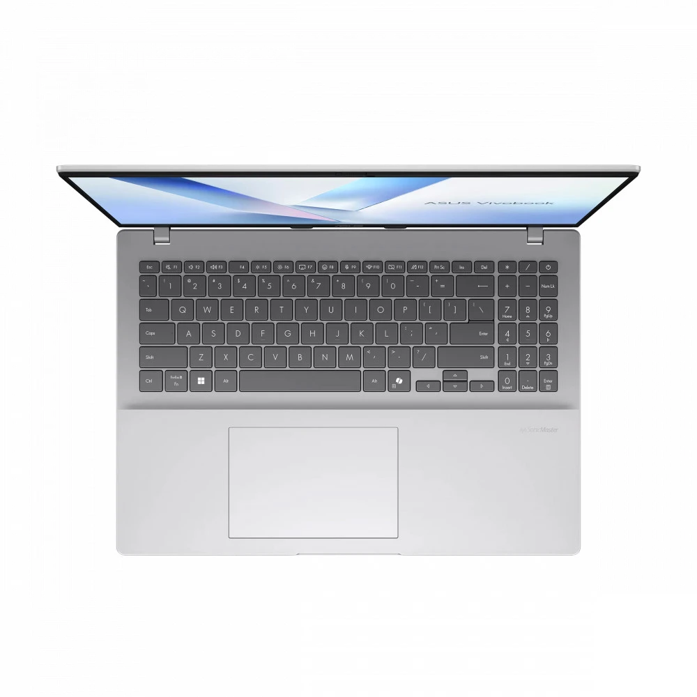 Ноутбук Asus Vivobook 16 M1607KA-MB063W 90NB15F2-M005M0 16 ", WUXGA 1920x1200 (16:10), AMD, Ryzen AI 5, 16 Гб, 512 ГБ, AMD Radeon Graphics, Windows 11 Home