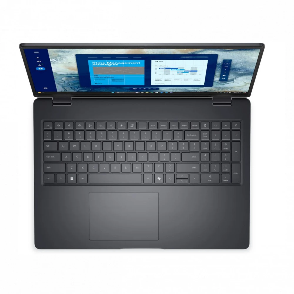 Ноутбук Dell Pro 16 PC16250 BTO109_PC16250_EMEA_210-BQHB 16 ", WUXGA 1920x1200 (16:10), Intel, Core Ultra 7, 16 Гб, 512 ГБ, Intel Graphics, Windows 11 Pro