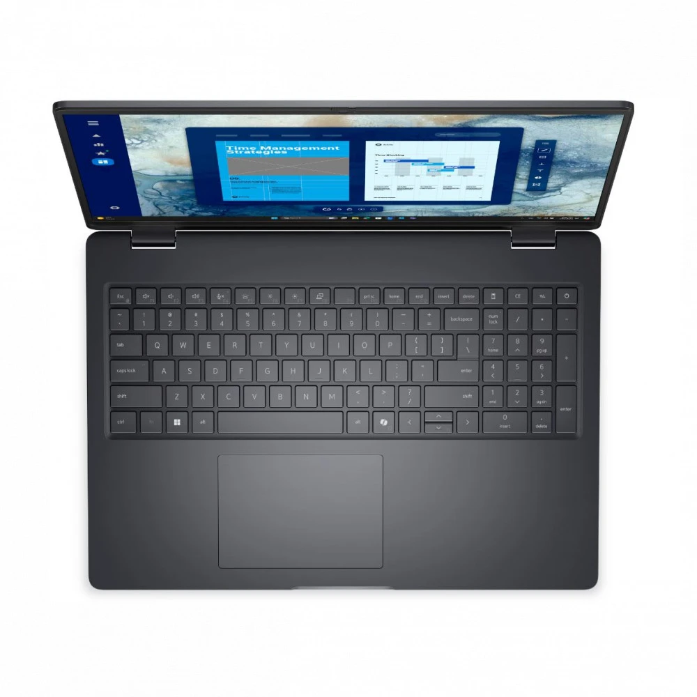 Ноутбук Dell Pro 16 PC16250 BTO107_PC16250_EMEA_210-BQHB 16 ", WUXGA 1920x1200 (16:10), Intel, Core Ultra 7, 16 Гб, 512 ГБ, Intel Graphics, Windows 11 Pro