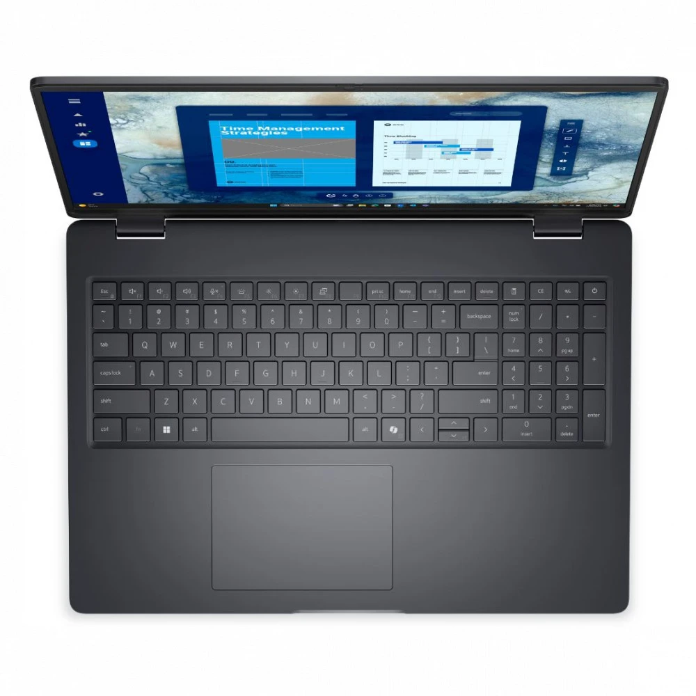 Ноутбук Dell Pro 16 PC16250 BTO106_PC16250_EMEA_210-BQHB 16 ", WUXGA 1920x1200 (16:10), Intel, Core Ultra 5, 32 Гб, 512 ГБ, Intel Graphics, Windows 11 Pro