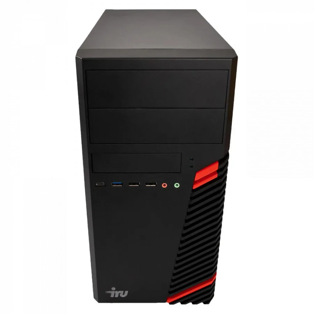 Персональный компьютер iRU Home 310H3SM 1885458 Pentium, G6405, 4.1, 8 Гб, DDR4-2666, Windows 11 Pro