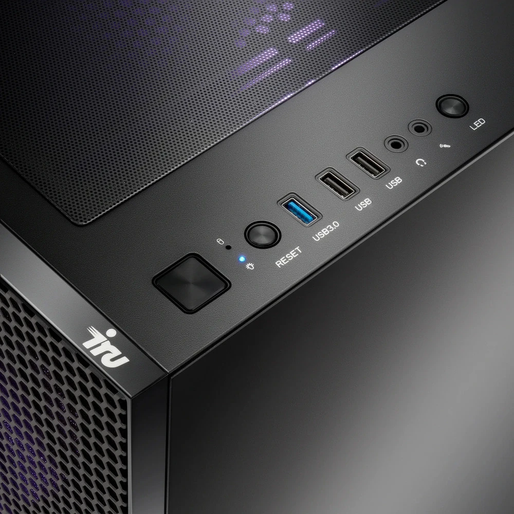 Персональный компьютер iRU Strato 710Z7GP 2135195 Core i9, 14900KF, 3.2, 64 Гб, DDR5-5600