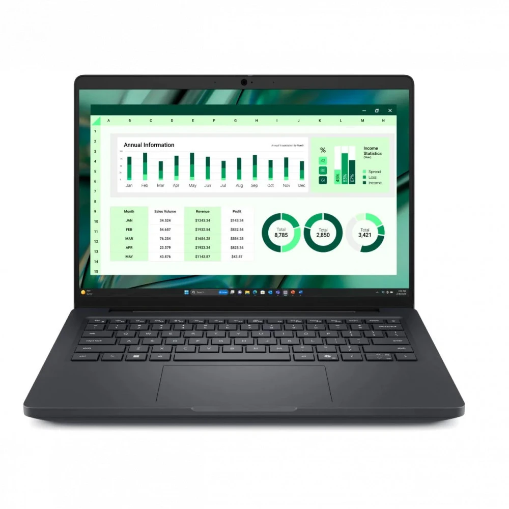 Ноутбук Dell Pro Max 14 MC14250 BTO120_MC14250_EMEA_210-BPVX 14 ", WUXGA 1920x1200 (16:10), Intel, Core Ultra 7, 16 Гб, 512 ГБ, Nvidia RTX PRO 500 Blackwell, Windows 11 Pro