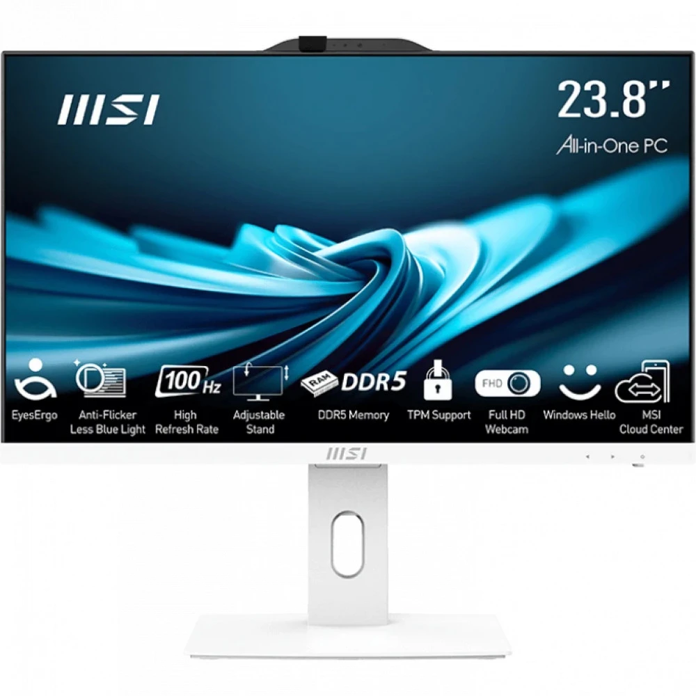 Моноблок MSI Pro AP242P (14M-655XRU) 9S6-AE0622-1059 23.8 ", Intel, Core i5, 14400, 2.5, 16 Гб, 512 Гб