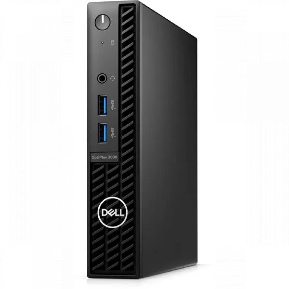 Персональный компьютер Dell Optiplex 3000 Micro 3000-3820 Core i3, 12100T, 2.2, 8 Гб, DDR4-2133, Linux