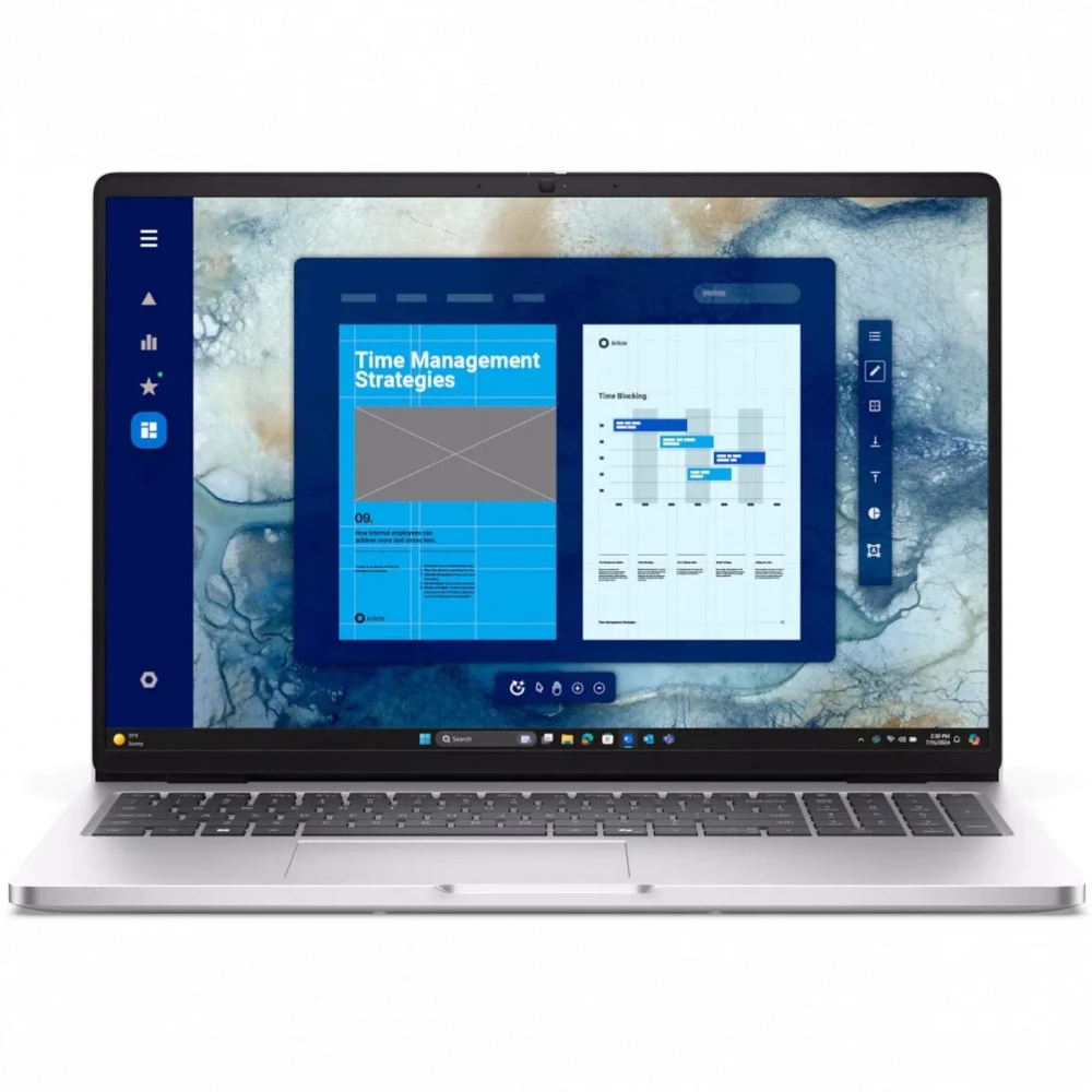 Ноутбук Dell Pro 16 PC16250 210-BQHB_BTO105 16 ", WUXGA 1920x1200 (16:10), Intel, Core Ultra 5, 16 Гб, 512 ГБ, Intel Graphics, Windows 11 Pro