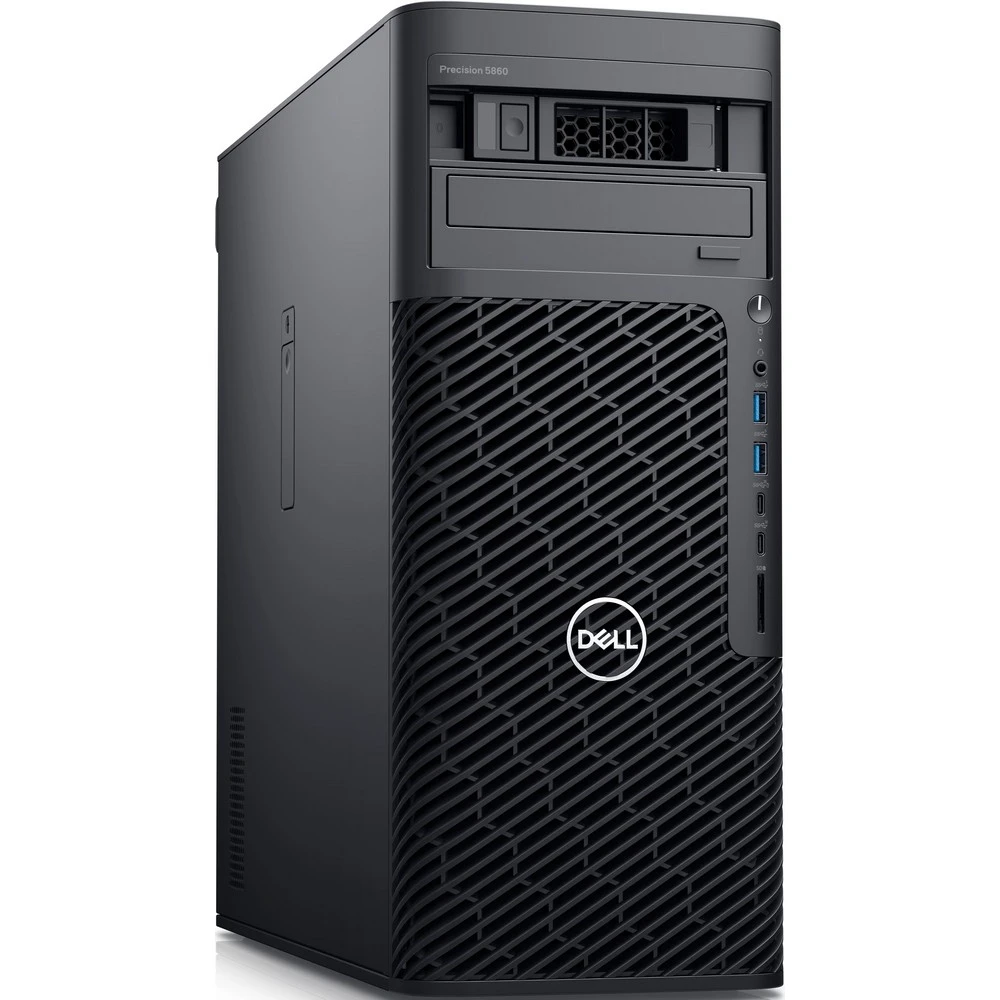 Рабочая станция Dell Precision 5860 Tower 210-BFNP Большой (Mini Tower, midi Tower, Tower), Xeon, W5-2455X, 64, 1 ТБ