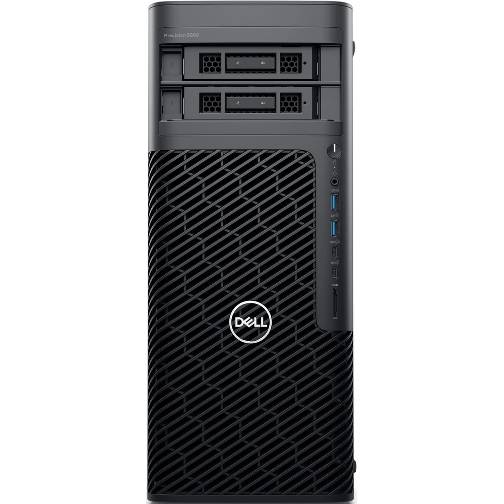 Рабочая станция Dell Precision 5860 Tower 210-BFNP Большой (Mini Tower, midi Tower, Tower), Xeon, W5-2455X, 64, 1 ТБ
