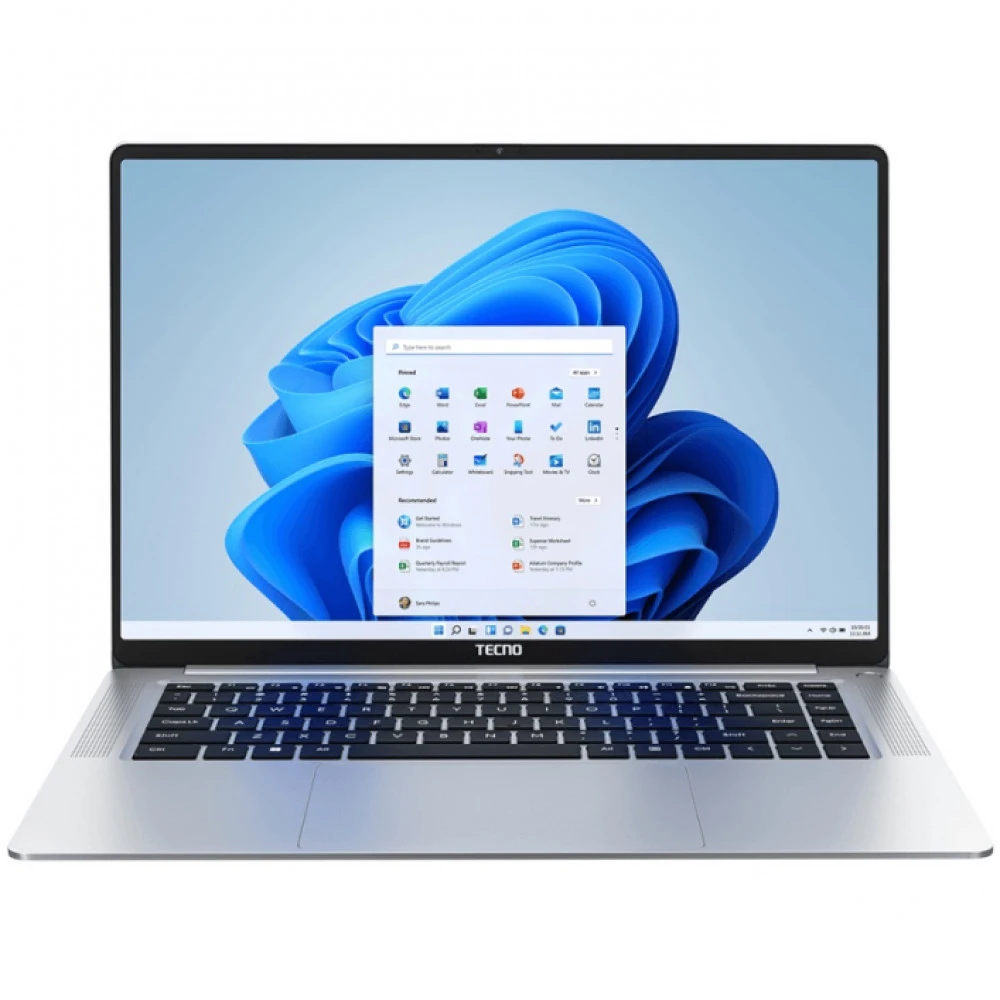 Ноутбук TECNO Megabook S1 S1 i5 16+512G Grey Win11 15.6 ", FHD 1920x1080 (16:9), Intel, Core i5, 16 Гб, 512 ГБ, AMD Radeon R7, Windows 11 Home