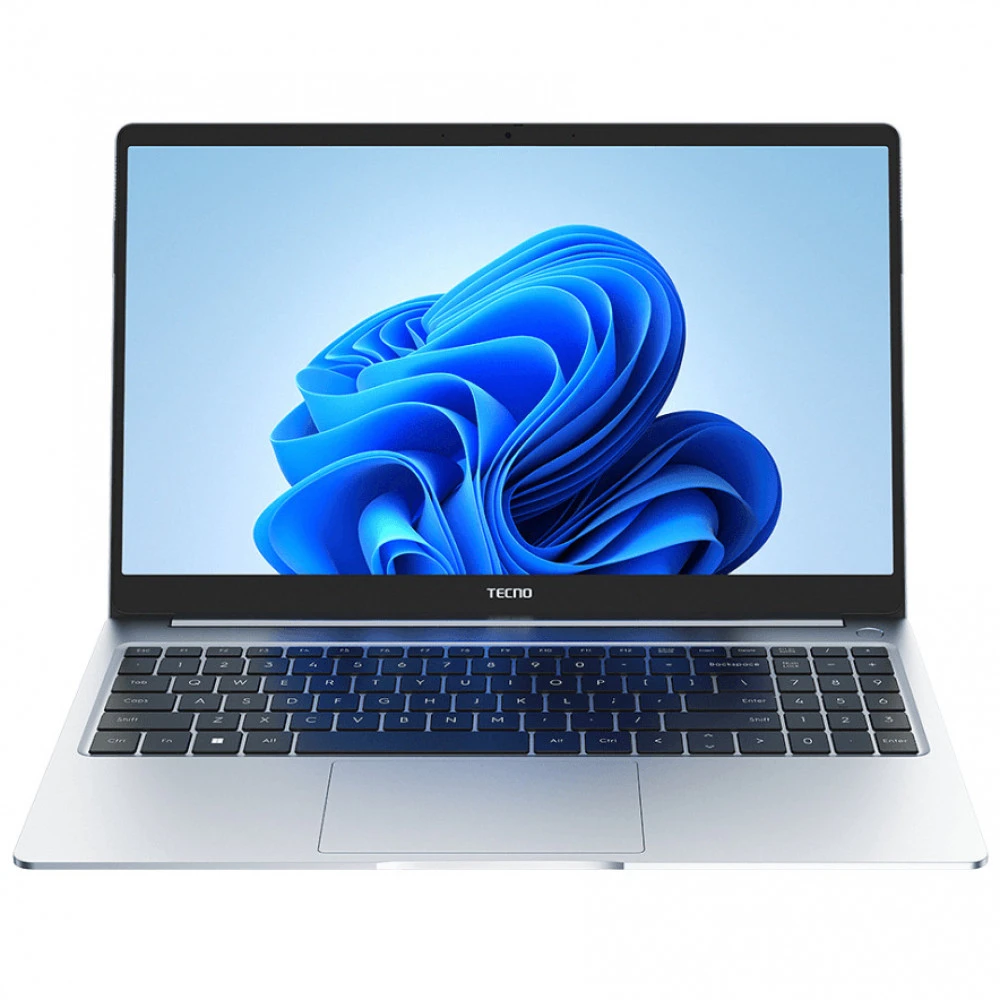 Ноутбук TECNO MEGABOOK-T1 R7 T1 R7 16+512G Silver DOS 15.6 ", FHD 1920x1080 (16:9), AMD, Ryzen 7, 16 Гб, 512 ГБ, Vega 8