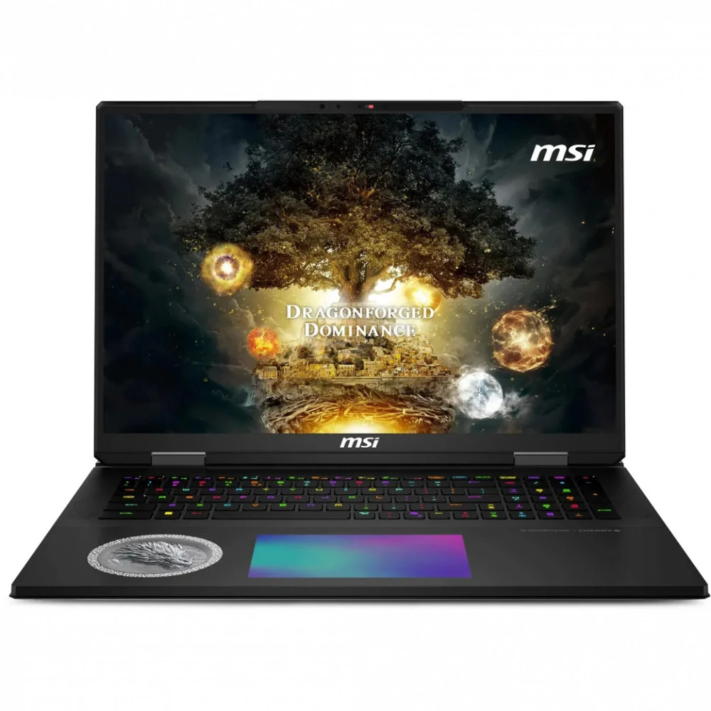 Ноутбук MSI Titan Dragon Edition 18 HX A2XWIG-1020RU 9S7-1824A5-1020 18 ", 4K Ultra HD + 3840x2400 (16:10), Intel, Core Ultra 9, 64 Гб, 4 ТБ, NVIDIA GeForce RTX5080, Windows 11 Home