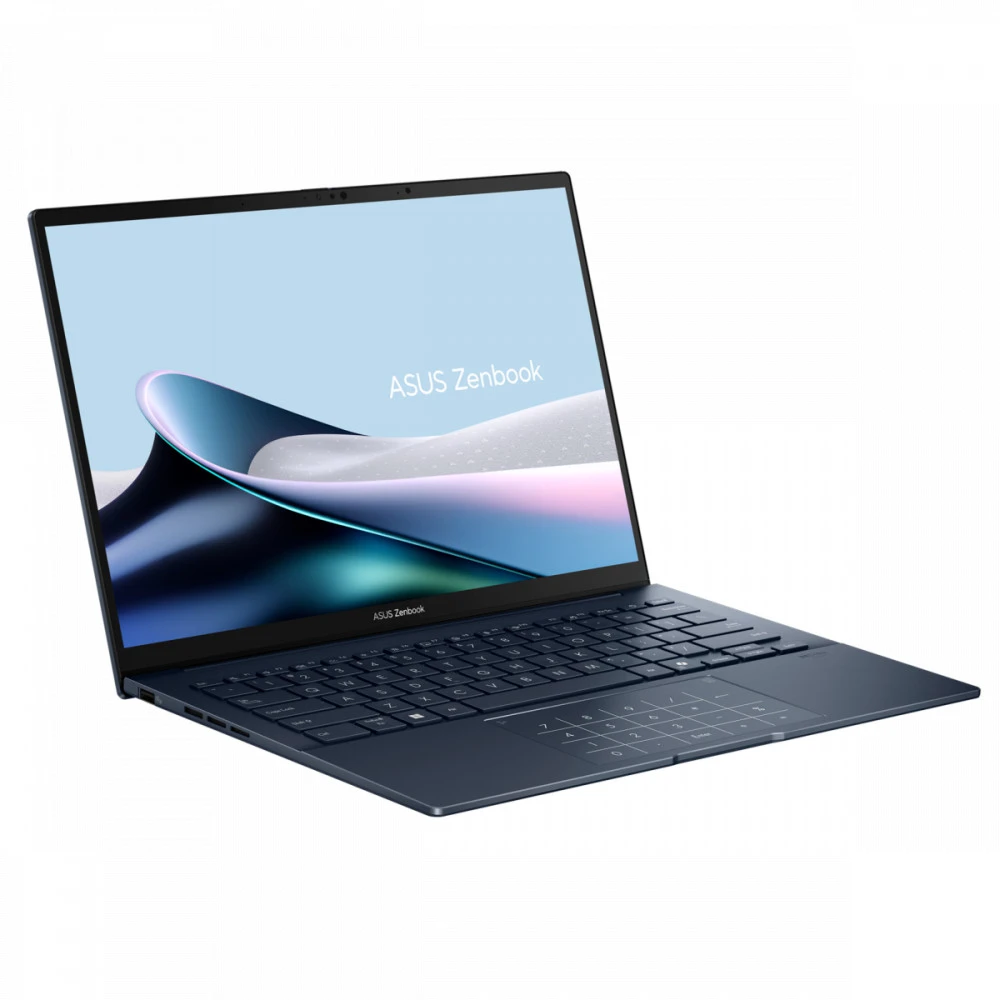 Ноутбук Asus UX3405CA Zenbook 14 Ponder Blue 90NB14W1-M01PP0 14 ", WQXGA+ 2880x1800 (16:10), Intel, Core Ultra 7, 16 Гб, 1 ТБ, Intel Graphics