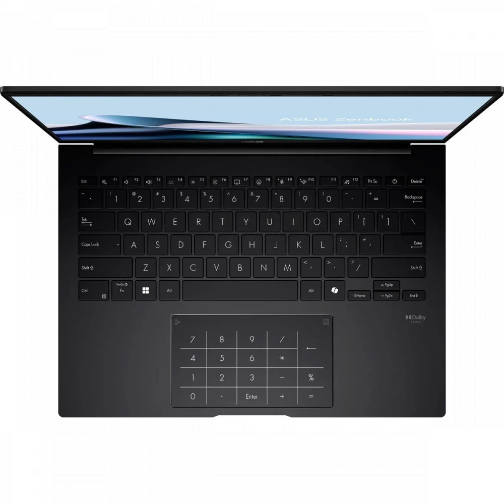 Ноутбук Asus UM3406GA Zenbook 14 Jade Black 90NB17R1-M00650 14 ", WUXGA 1920x1200 (16:10), AMD, Ryzen AI 7, 32 Гб, 1 ТБ, Radeon 840M Graphics