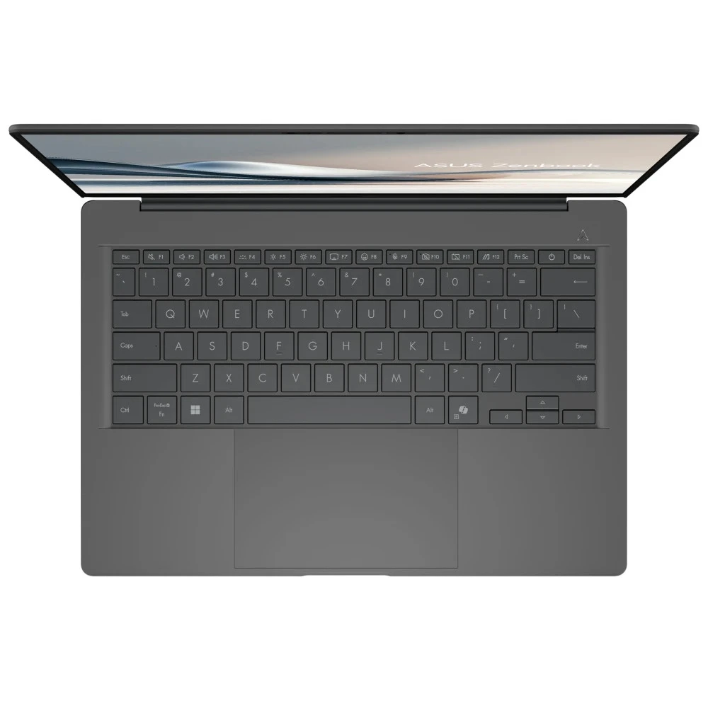 Ноутбук Asus UX3407QA Zenbook A14 Iceland Gray 90NB1502-M00DN0 14 ", WUXGA 1920x1200 (16:10), Qualcomm, Snapdragon X, 16 Гб, 512 ГБ, Qualcomm Adreno X1-45, Windows 11 Home