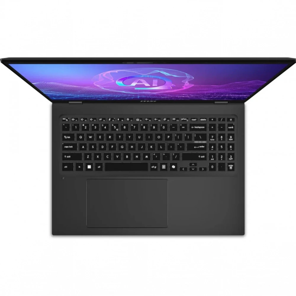 Ноутбук MSI Prestige 16 AI+ Evo B2VMG-033RU 9S7-15A331-033 16 ", WQXGA 2560x1600 (16:10), Intel, Core Ultra 7, 32 Гб, 1 ТБ, Intel Graphics, Windows 11 Home
