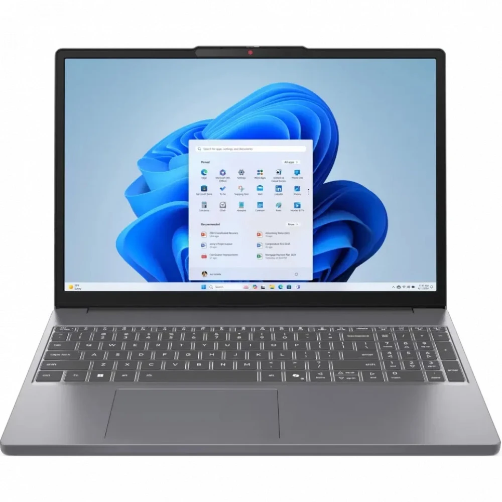 Ноутбук Lenovo IdeaPad Slim 3 15IRH10 Luna Grey 83K100YTFU 15.3 ", WUXGA 1920x1200 (16:10), Intel, Core i7, 16 Гб, 512 ГБ, Intel UHD Graphics
