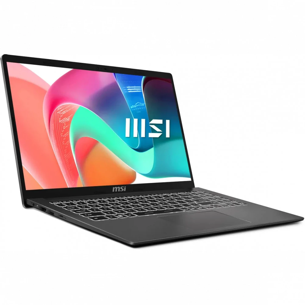 Ноутбук MSI Modern 15 F1MG-1099RU 9S7-15S111-1099 15.6 ", FHD 1920x1080 (16:9), Intel, Core 7, 16 Гб, 512 ГБ, Intel Graphics, Windows 11 Pro