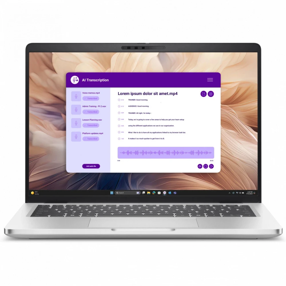 Ноутбук Dell Pro 14 Plus Platinum Silver PRO14PL-5656 14 ", WUXGA 1920x1200 (16:10), Intel, Core Ultra 5, 16 Гб, 512 ГБ, Intel Arc Graphics, Linux