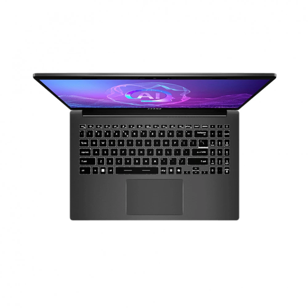 Ноутбук MSI Modern A15 AI+ F3HMG-006XBY Platinum Gray 9S7-15SK21-006 15.6 ", FHD 1920x1080 (16:9), AMD, Ryzen AI 5, 16 Гб, 512 ГБ, Intel Graphics