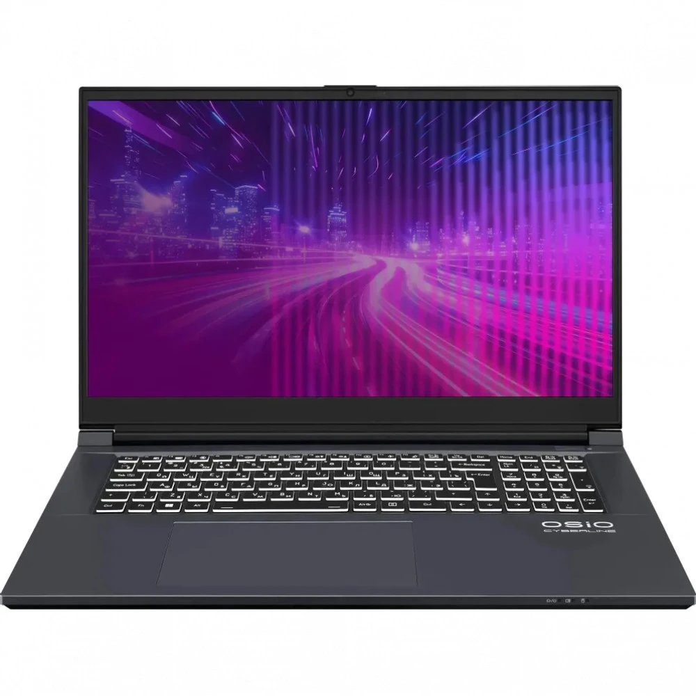 Ноутбук OSIO CyberLine C170I-002 17.3 ", FHD 1920x1080 (16:9), Intel, Core i5, 16 Гб, 512 ГБ, nVidia GeForce RTX 4050