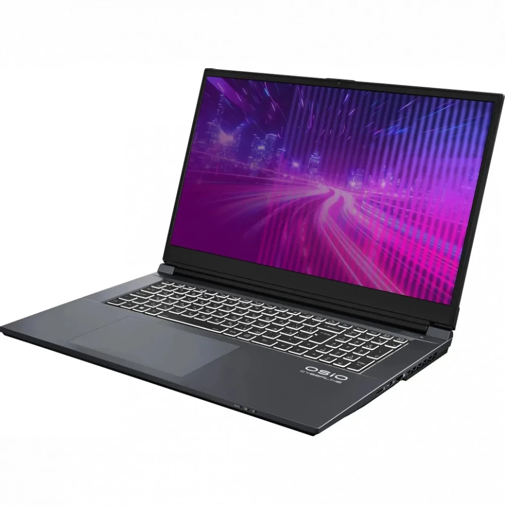 Ноутбук OSIO CyberLine C170I-002 17.3 ", FHD 1920x1080 (16:9), Intel, Core i5, 16 Гб, 512 ГБ, nVidia GeForce RTX 4050