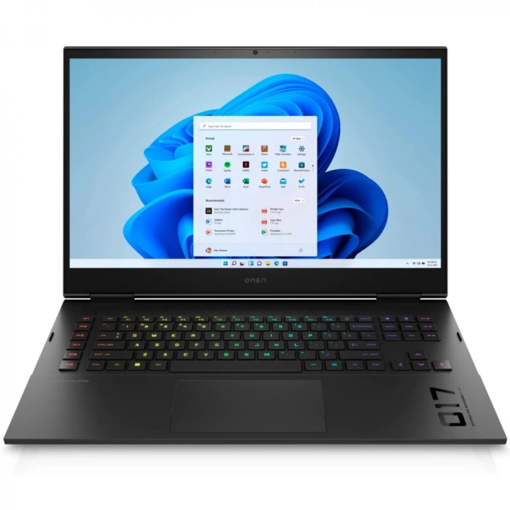 Ноутбук HP OMEN 17-CM2003NY 849T3EA 17.3 ", FHD 1920x1080 (16:9), Intel, Core i7, 32 Гб, 1 ТБ, NVIDIA GeForce RTX 4060, Windows 11 Home