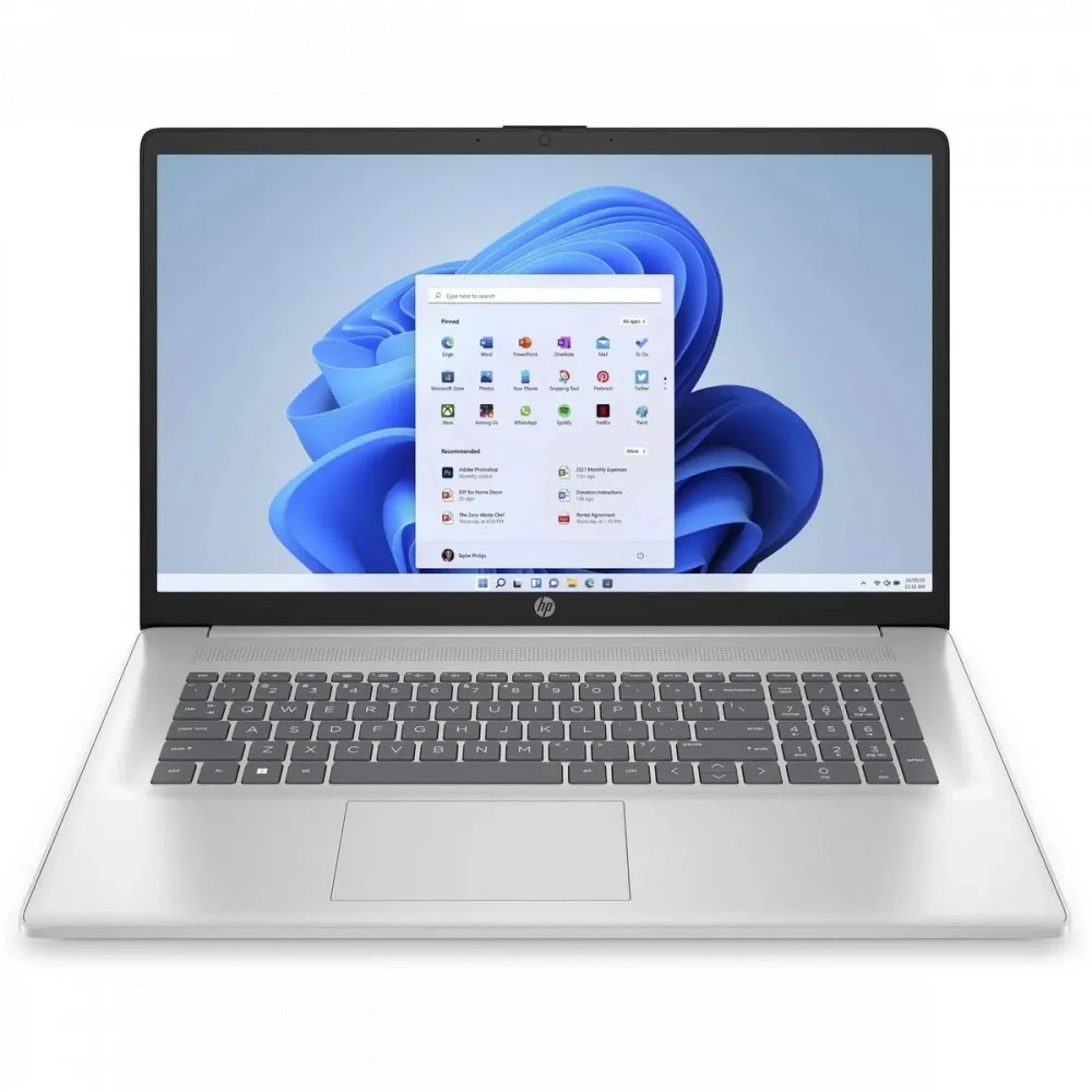 Ноутбук HP 17-cn3155ng 8L379EA 17.3 ", FHD 1920x1080 (16:9), Intel, Core i5, 16 Гб, 512 ГБ, Intel Iris Xe Graphics, Windows 11 Home