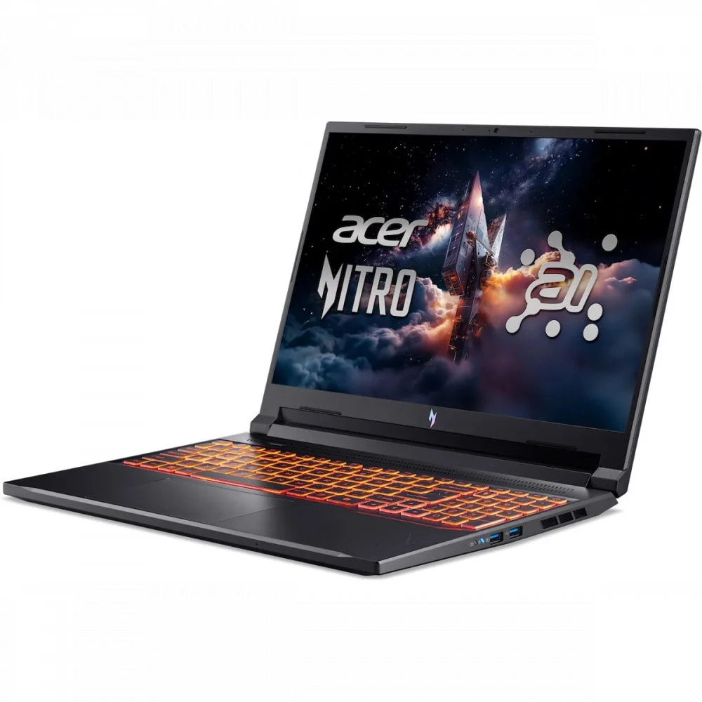 Ноутбук Acer Nitro V 16 AI ANV16-42-R7PG NH.U1FER.002 16 ", WUXGA 1920x1200 (16:10), AMD, Ryzen 7, 16 Гб, 1 ТБ, nVidia GeForce RTX 5070