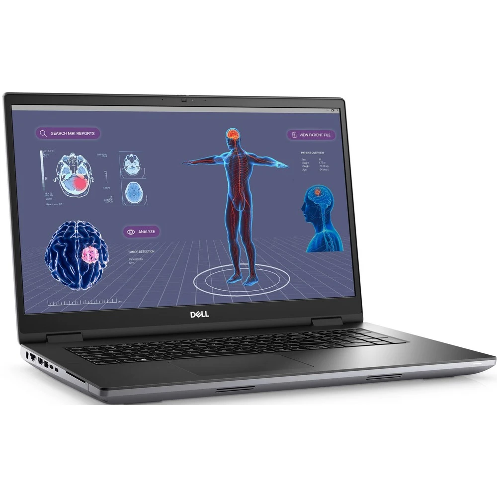 Мобильная рабочая станция Dell Precision 7780 210-BGNY 17, FHD 1920x1080, Intel, Core i7, 16, SSD