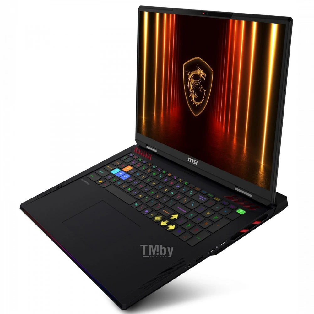 Ноутбук MSI MS-1824 Raider 18 HX AI A2XWIG-294BY Core Black 9S7-182462-294 18 ", 4K Ultra HD + 3840x2400 (16:10), Intel, Core Ultra 9, 64 Гб, 2 ТБ, NVIDIA GeForce RTX5080, Windows 11 Home