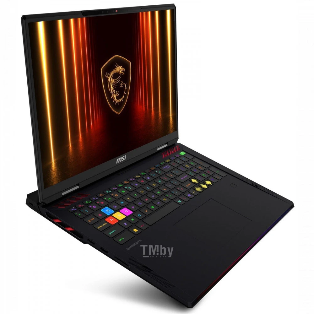 Ноутбук MSI MS-1824 Raider 18 HX AI A2XWIG-294BY Core Black 9S7-182462-294 18 ", 4K Ultra HD + 3840x2400 (16:10), Intel, Core Ultra 9, 64 Гб, 2 ТБ, NVIDIA GeForce RTX5080, Windows 11 Home