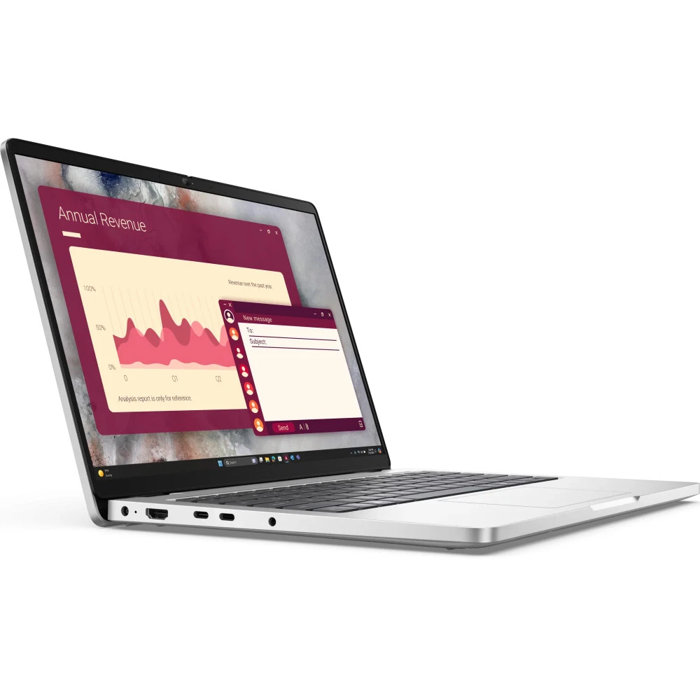 Ноутбук Dell Pro 14 PC14250 210-BQHF/BTO120_PC14250_EMEA 14 ", WUXGA 1920x1200 (16:10), Intel, Core Ultra 5, 16 Гб, 512 ГБ, Intel Graphics, Windows 11 Pro