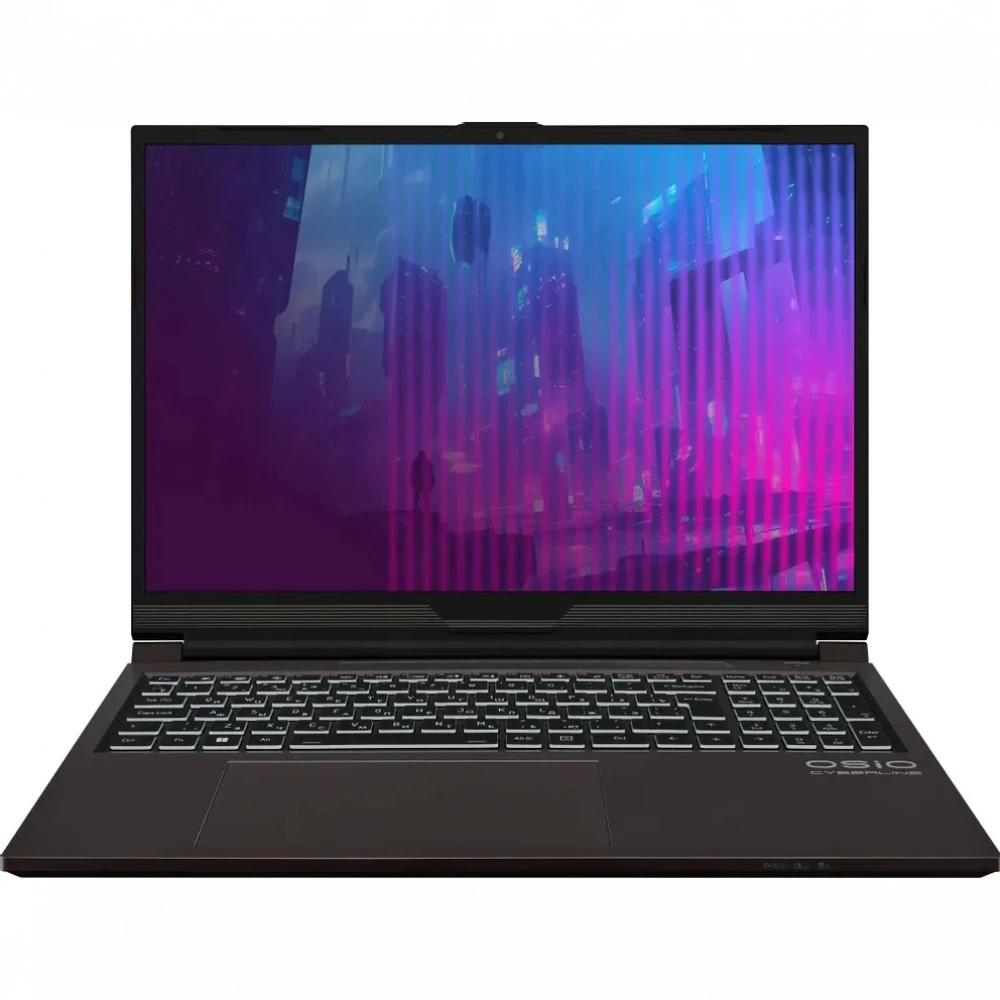 Ноутбук OSIO CyberLine C160I-002 16 ", WUXGA 1920x1200 (16:10), Intel, Core i5, 16 Гб, 512 ГБ, nVidia GeForce RTX 4050