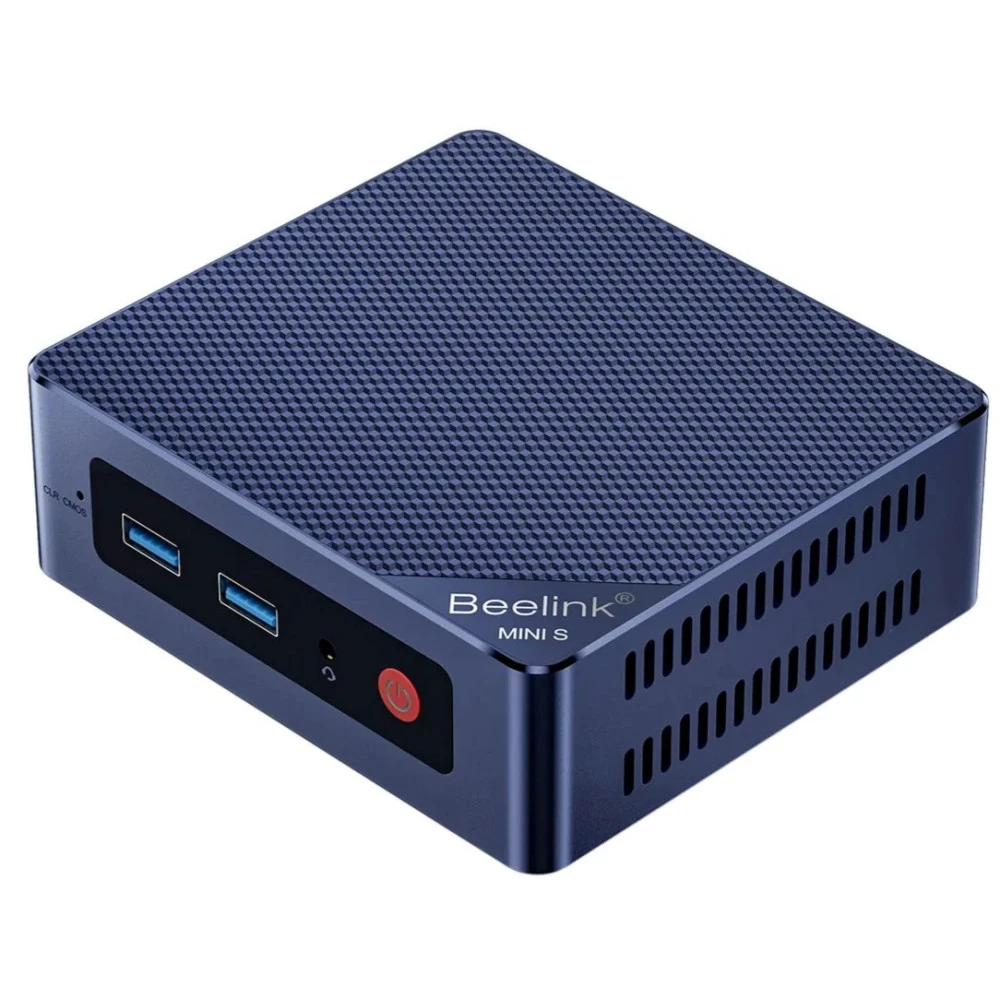 Персональный компьютер Beelink Мини S12 Navy Blue BL/MINI S12/N95/8G/256G/Navy Blue N-series, N95, 1.7, 8 Гб, DDR4-3200
