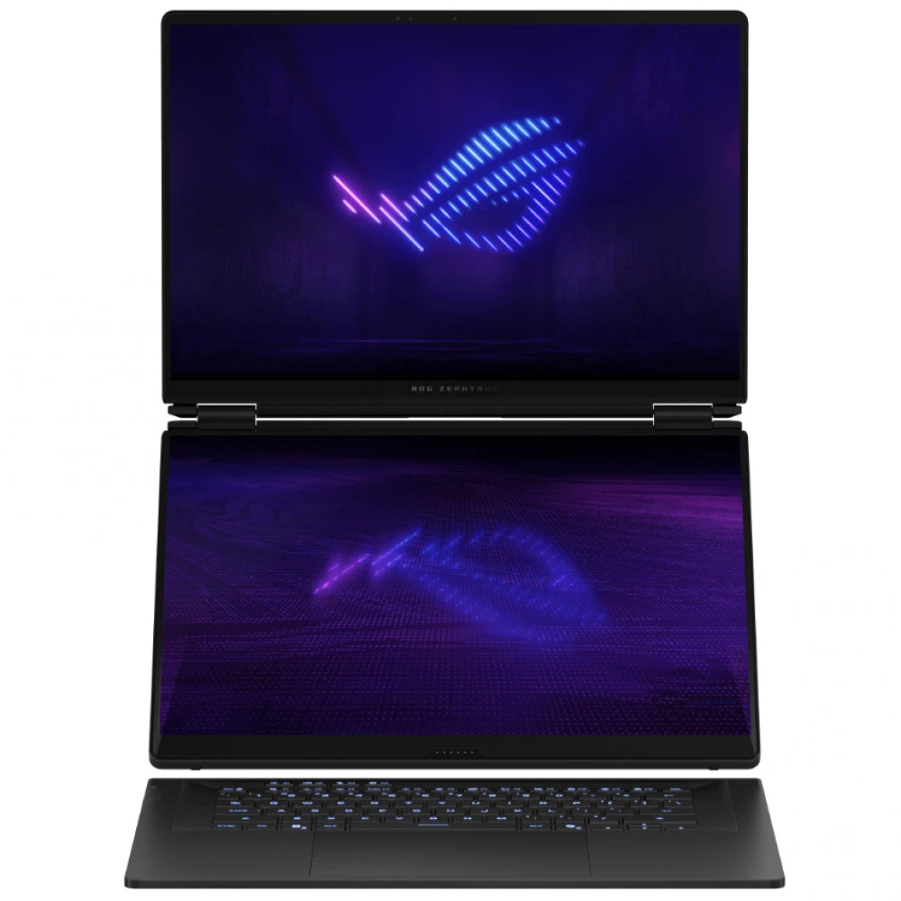 Ноутбук Asus ROG Zephyrus Duo 16 GX651AX-SR116W 90NR0NT2-M006Z0 16 ", HiDPI+ 2880x1880 (16:10), Intel, Core Ultra 9, 64 Гб, 1 ТБ, nVidia GeForce RTX 5090, Windows 11 Home