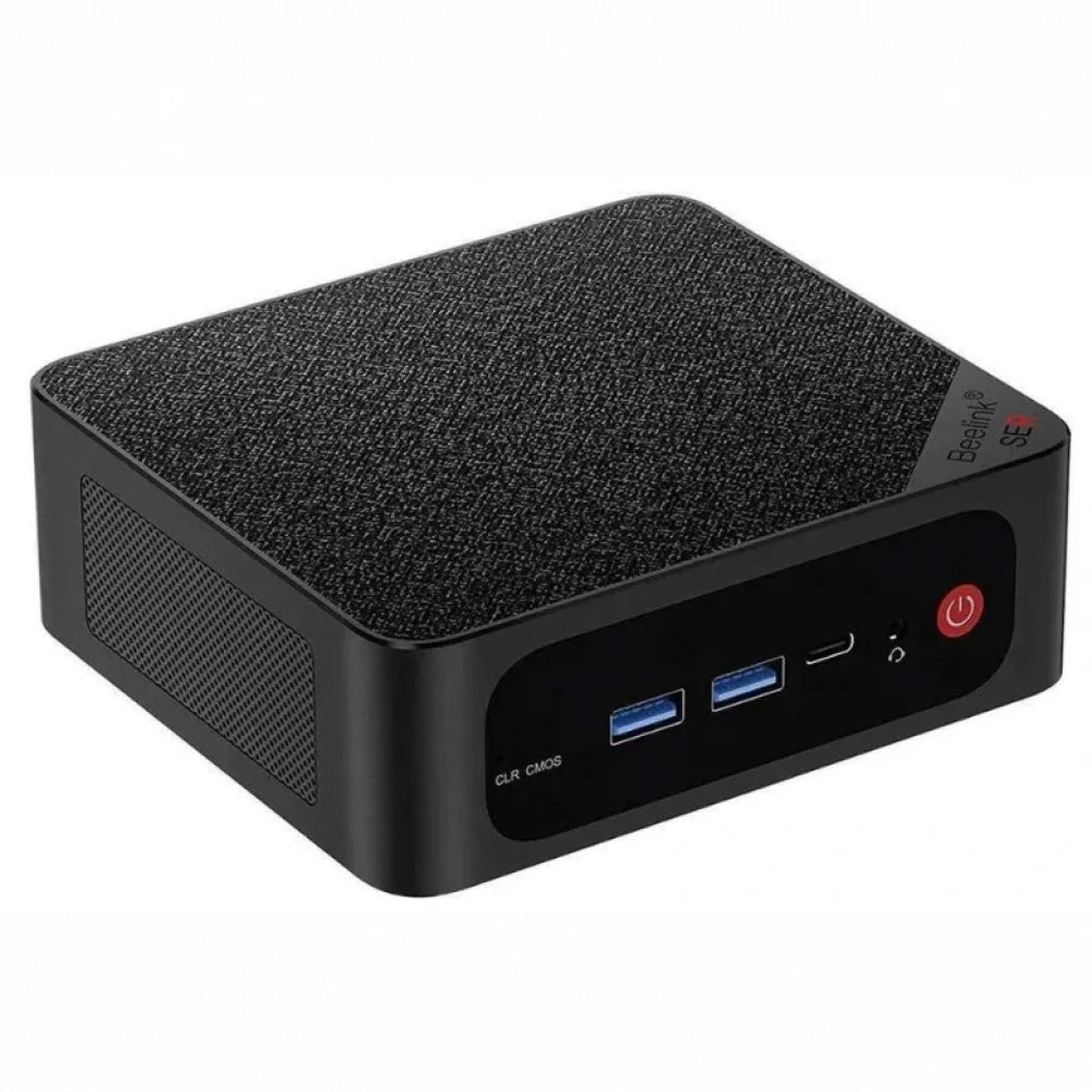 Персональный компьютер Beelink SER5 Max Black BL/SER5 MAX/7735HS/24G/500G/2,5G*1/ Blac Ryzen 7, 7735HS, 3.2, 24 Гб, DDR5-6400