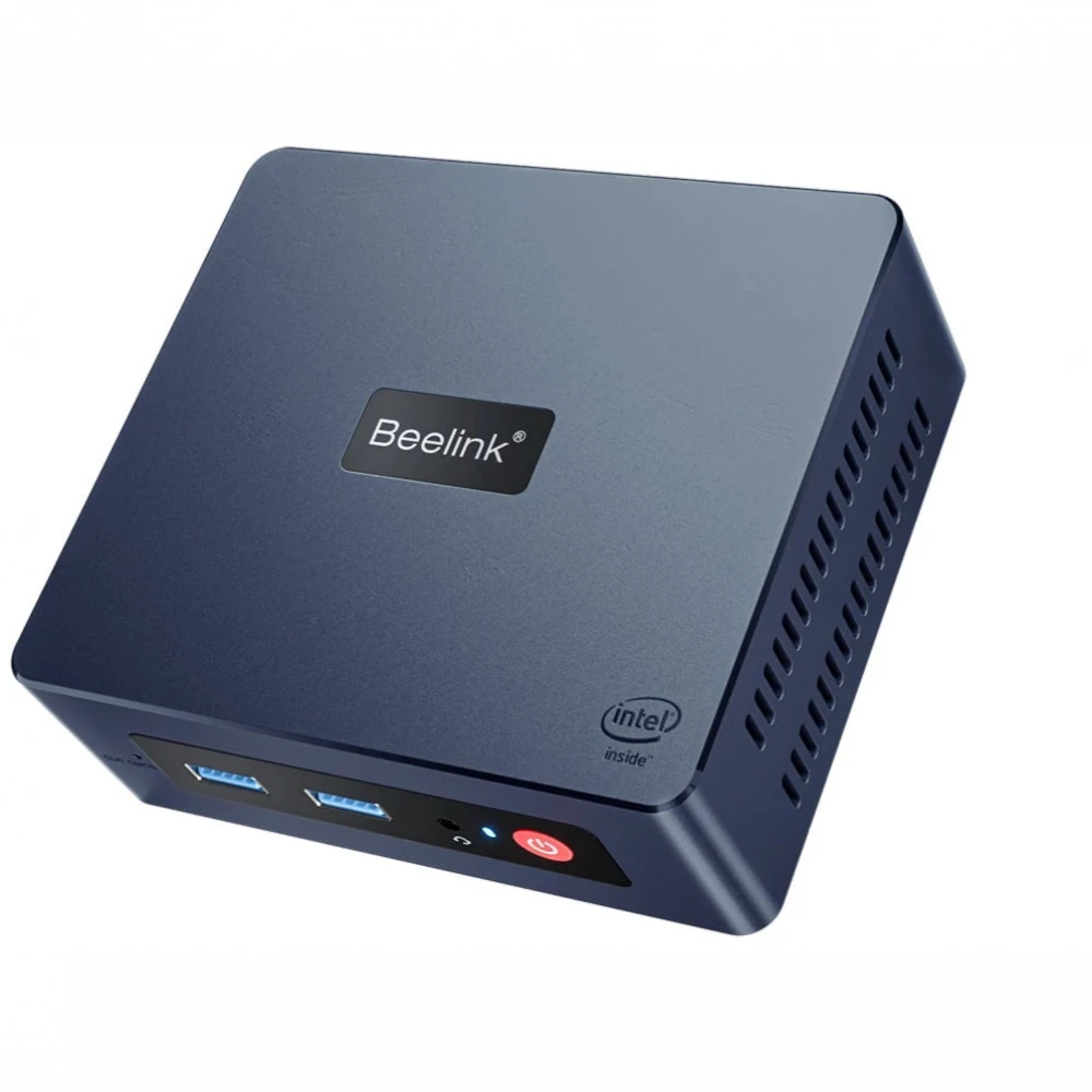 Персональный компьютер Beelink Mini S Navy Blue BL/MINI S/N5095/8G/256G/Navy Blue Celeron, N5095, 2.0, 8 Гб, DDR4-2933, Windows 11 Pro